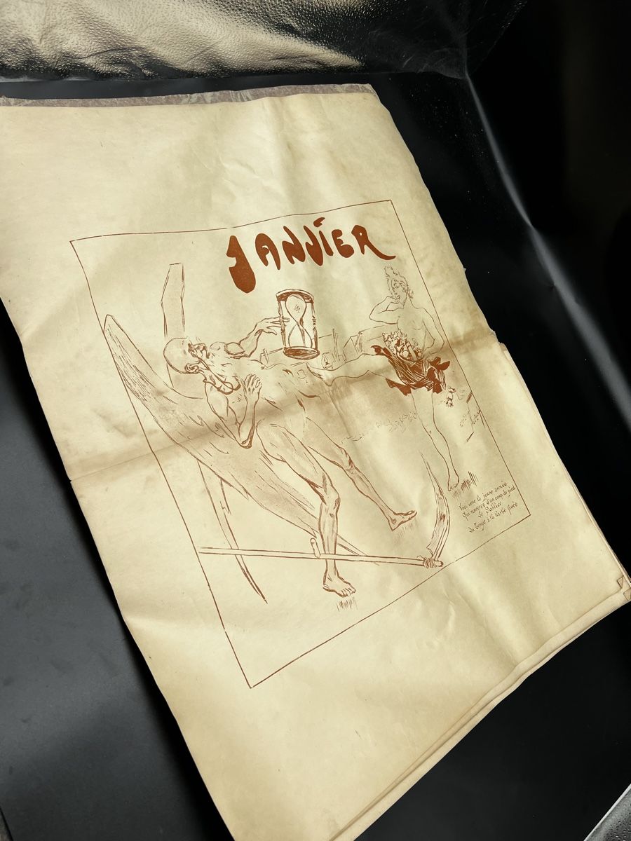 Grafiken & Lithographien: Les Mois fin de siecle komplett! – Gebraucht aus Wettingen von NickInc 1