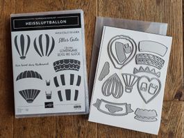 Stampin up! Stempelset "Heißluftballon" und Stanzformen 