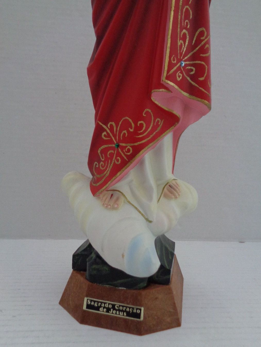 Statuette: Heiligenfigur - Sagrado Coracao de Jesus – Usato da Chur venduto da omonia 5