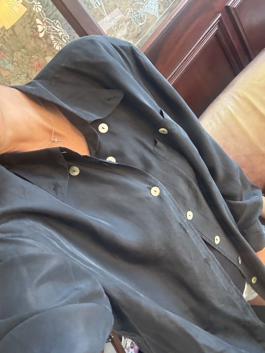 Camicette: Vintage 100% Seidenbluse – Usato da Obfelden venduto da cesarina10 2
