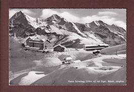 KLEINE SCHEIDEGG unter Schnee - 1957