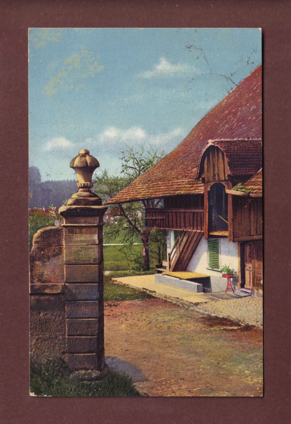 Cartes postales: Altes BERNERHAUS - 1917 Feldpost – D'occasion à Pully par nicecards-shop