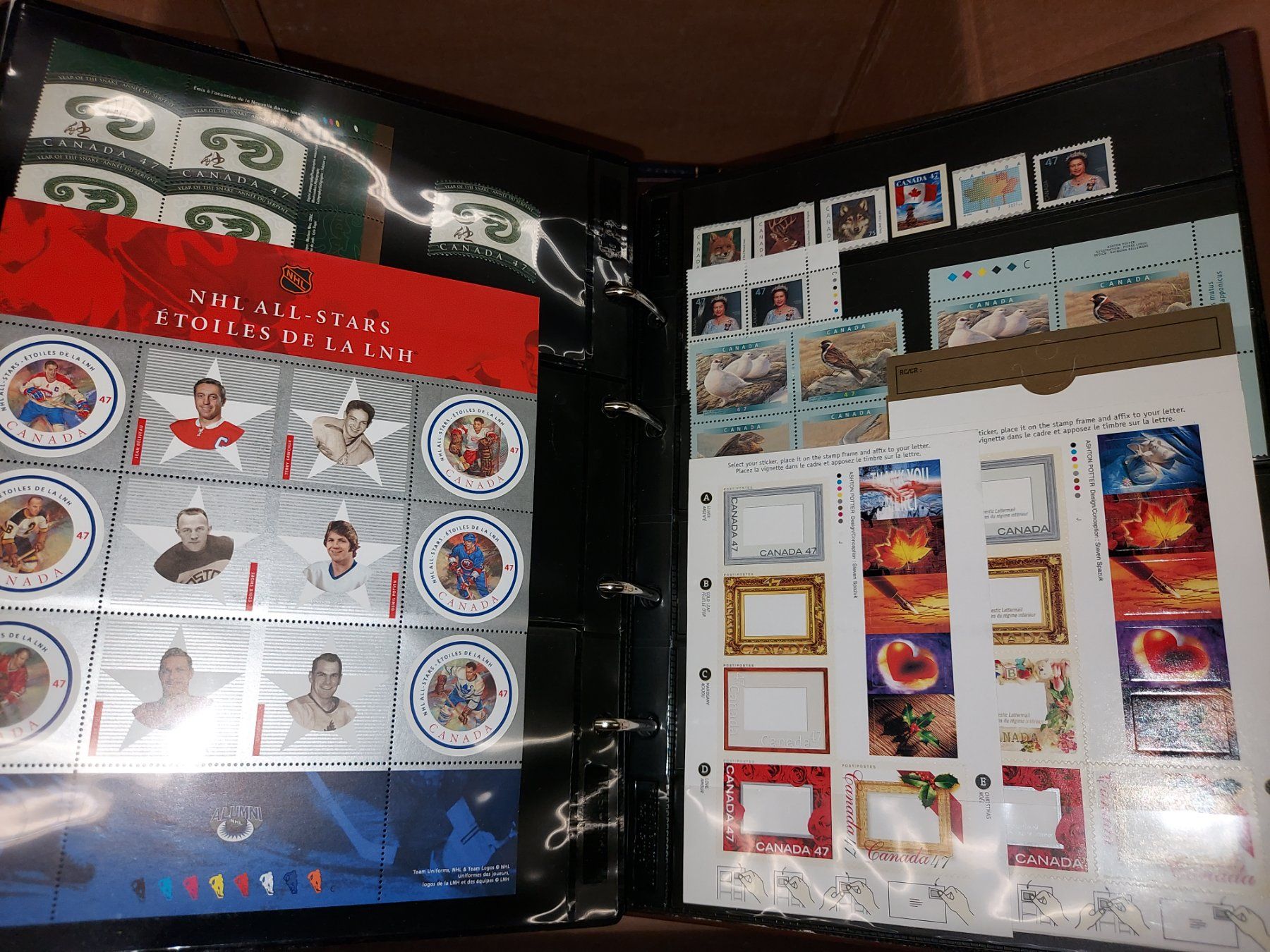 Alle Briefmarken: HERRLICHER POSTFRISCH-POSTEN CANADA ca. 1955-2003 – Gebraucht aus Wetzikon ZH von Philimpex 5