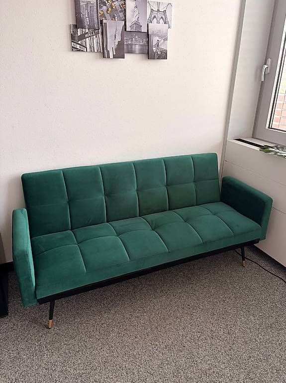 Divani: Modernes Sofa in smaragdgrün – Usato da Flumenthal venduto da sel_p6q7
