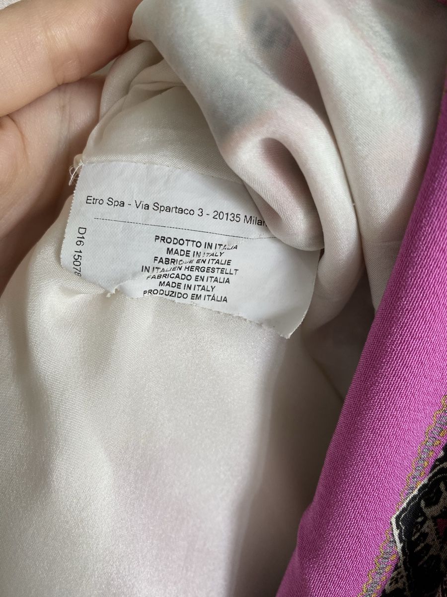 Etro Vestiti: Etro Kleid aus Seide, Grösse 40 – Usato da Winterthur venduto da marisole4 6