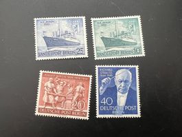 Deutschland Berlin  1954/55 Mi. Nr. 124-27  *   (4964)