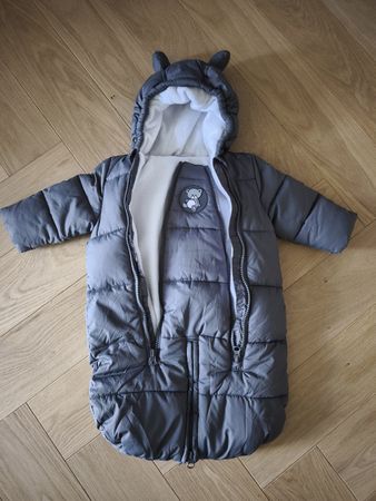 Winter Overal / Skianzug für Neugeborene Gr. 56