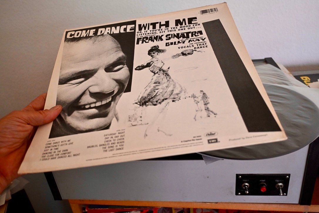 Dischi in vinile: Frank Sinatra -  Come Dance With Me US re 1980 LP – Usato da Pfaffhausen venduto da mono_rec 5