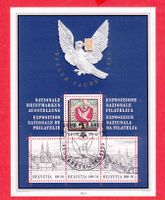 1995  Sonderblock  Basler  Taube  ERSTTAG  gestempelt  TOP.
