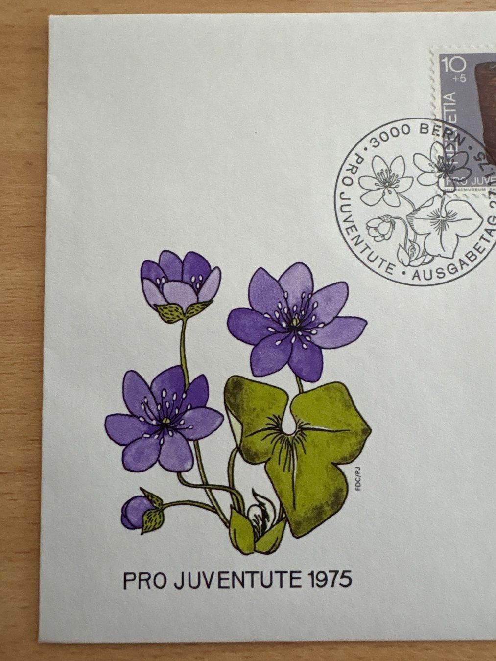 Tutti i francobolli: Pro Juventute 1975 Ersttagsbrief Leberblümchen Briefmarke... – Usato da Ibach venduto da lisch3 2