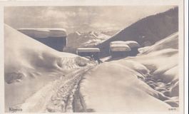 Klosters Teilansicht im Winter