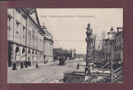BERN - Kindlifresserbrunnen - Tram