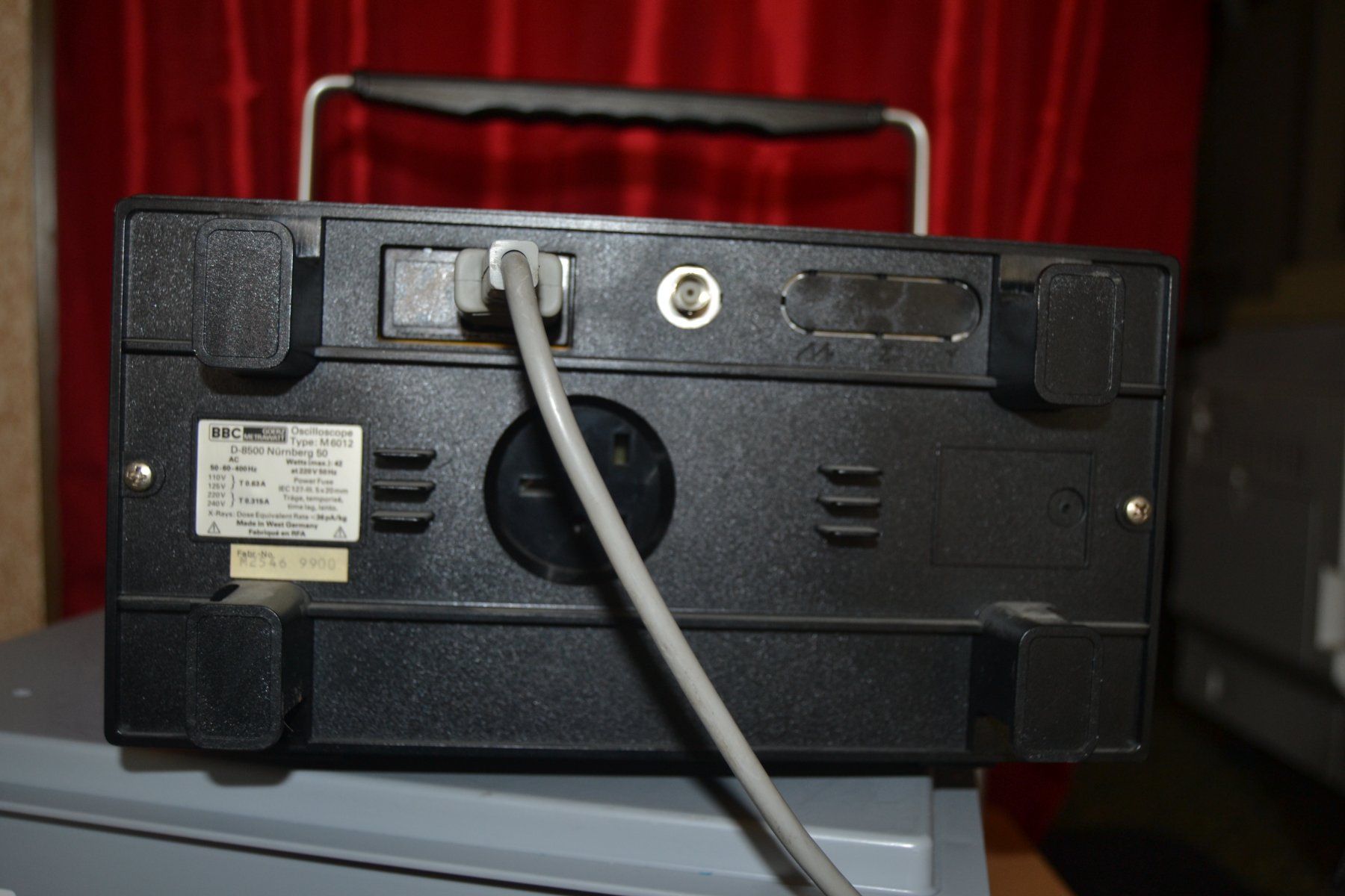 BBC Goerz Metrawatt Misurare: BBC Goerz Metrawatt M 6012 – Usato da Wil SG venduto da fanofrio 4