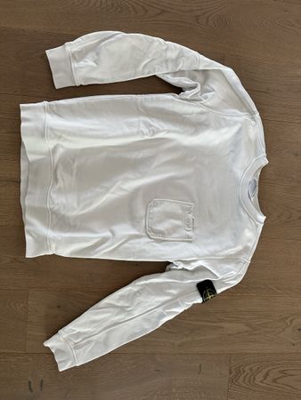 Stone Island Pullover, weiss, Grösse L