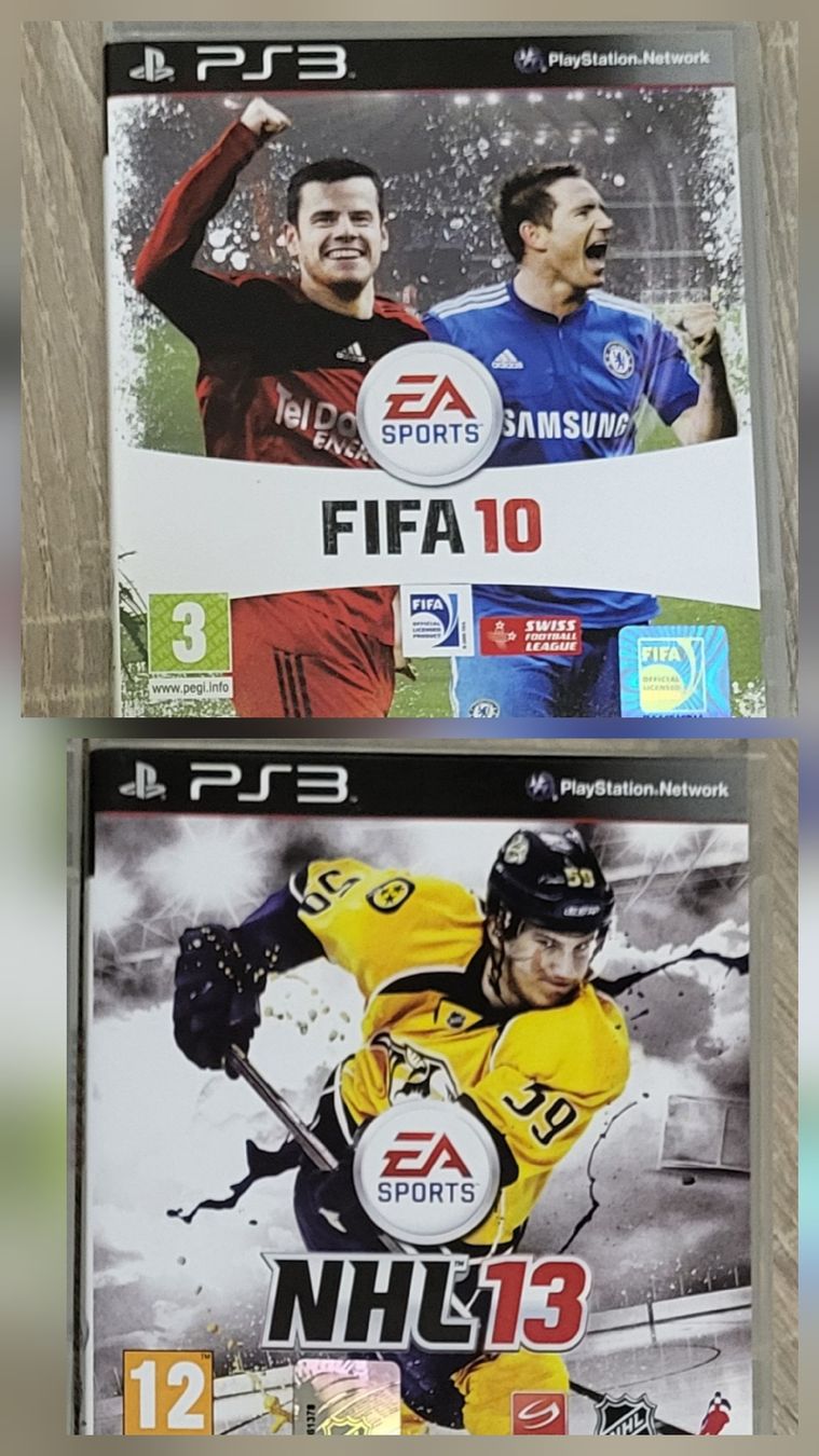 Jeux: FIFA 10 + NHL 13  ps3 – D'occasion à Plagne par pnz75