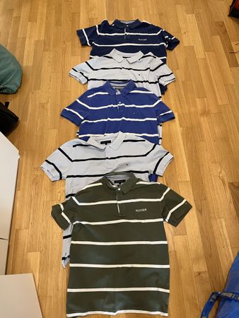 Tommy Hilfiger Poloshirts 5 Stk Gr. XL