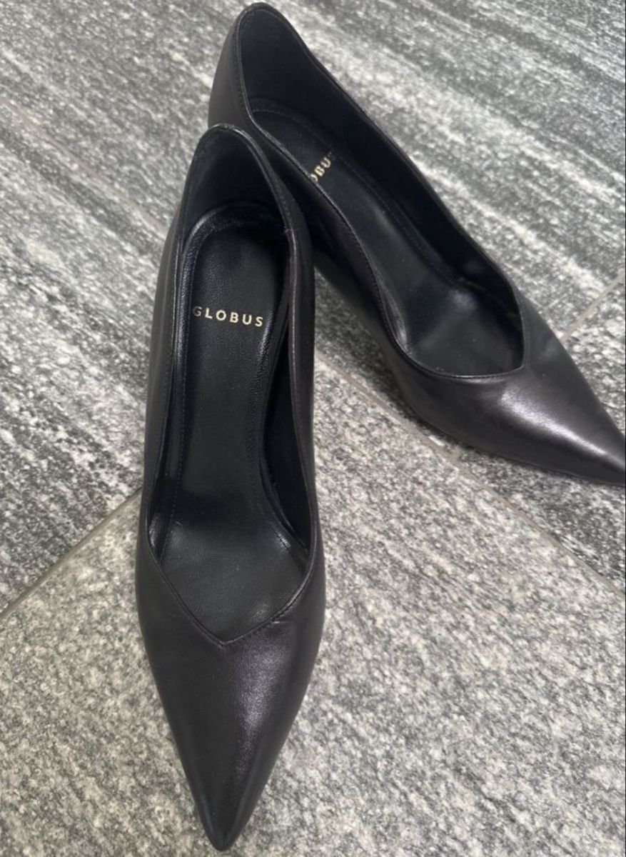 Globus Damenschuhe: Globus Leather Pumps - Size 37 New – Neu (gemäss Beschreibung) aus Sementina von NinaDel 4