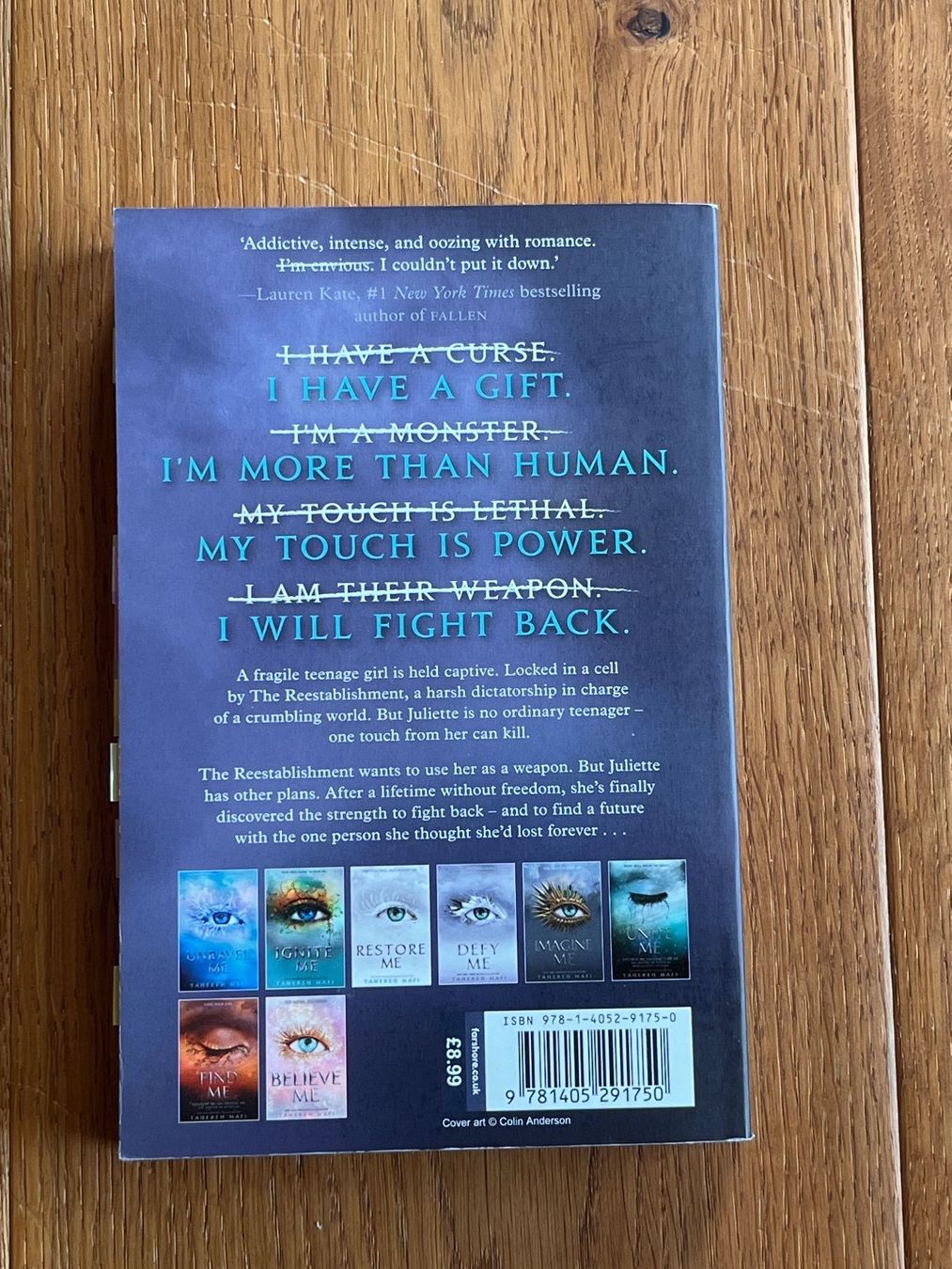 Libri: Shatter me - Tahereh Mafi – Usato da Richterswil venduto da tilodecooli 1