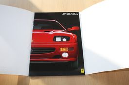 Ferrari F512M Prestige Hochglanz Prospekt Jahrgang 1995