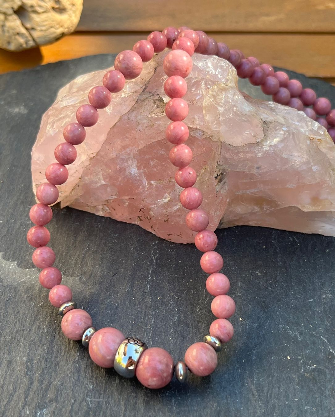 Catenine: Rhodonit Kette – Nuovo e nell'imballaggio originale da Diegten venduto da hamofi57 1