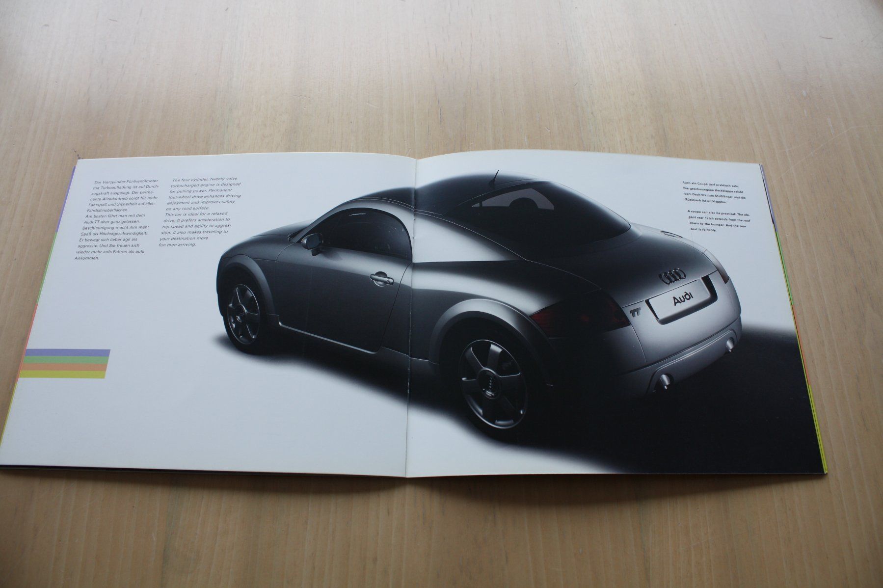Audi Documents: Audi TT Coupe Prospekt 9/1995 – D'occasion à Wikon par erwin400 5
