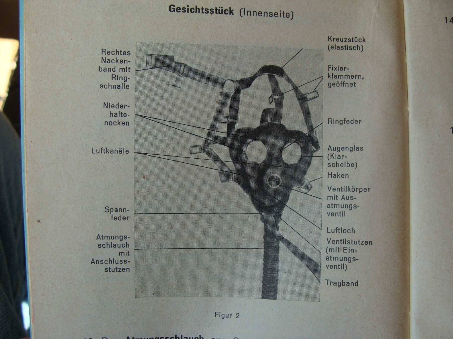 Schweizer Armee Armi bianche: Die Gasmaske 1953 – Usato da Cuarny venduto da hen_g7hn 1