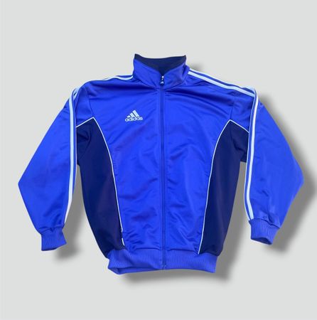 Adidas streetwear 00s blue track jacket vintage