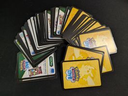 100x Pokémon TCG Live Code Cards - gemischte Sets 2023–2026