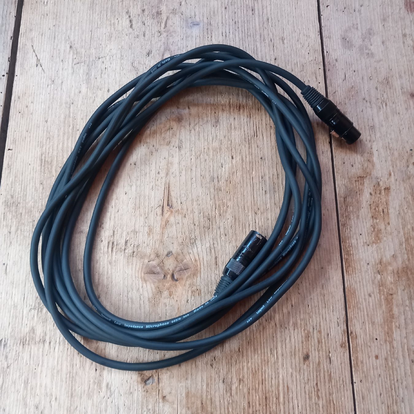 Cavi: Mikrofonkabel XLR schwarz 6 Meter – Usato da Ebnat-Kappel venduto da blazzi