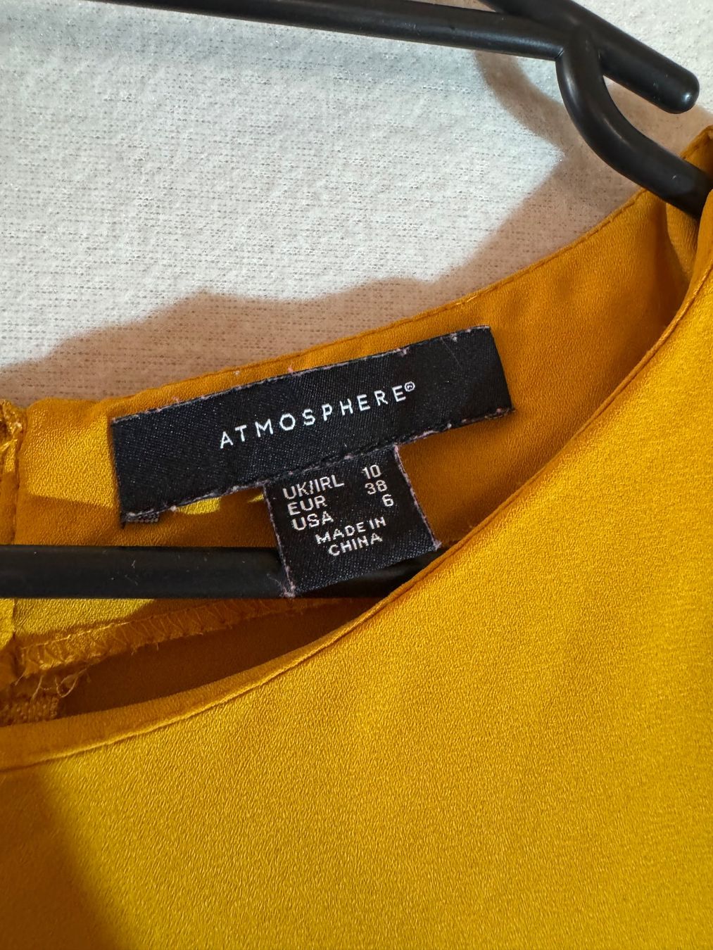 Camicette: Senfgelbe Bluse von atmosphere Gr. 38 – Usato da Grosswangen venduto da second_hand_dress 1