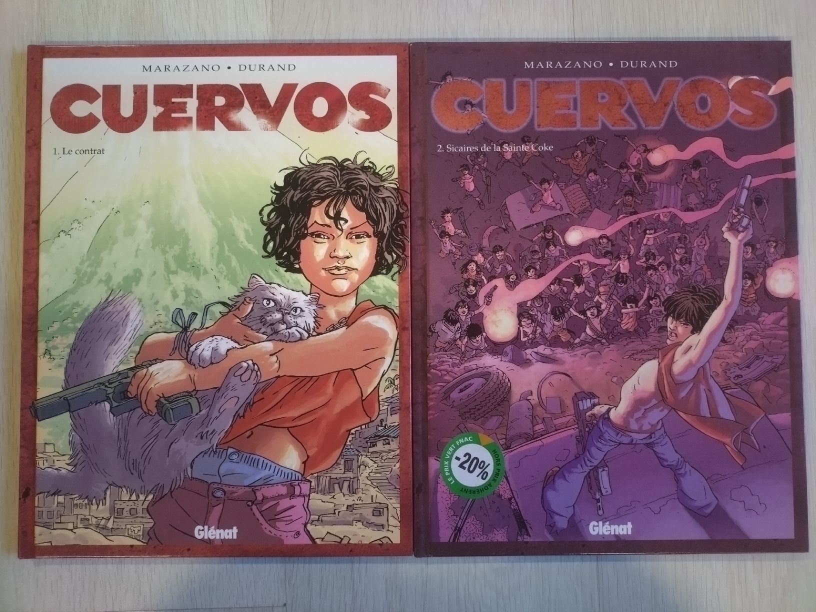 Fumetti: Cuervos 1-2 EO TBE+ ex libris – Usato da Farvagny-le-Grand venduto da LaCaverne