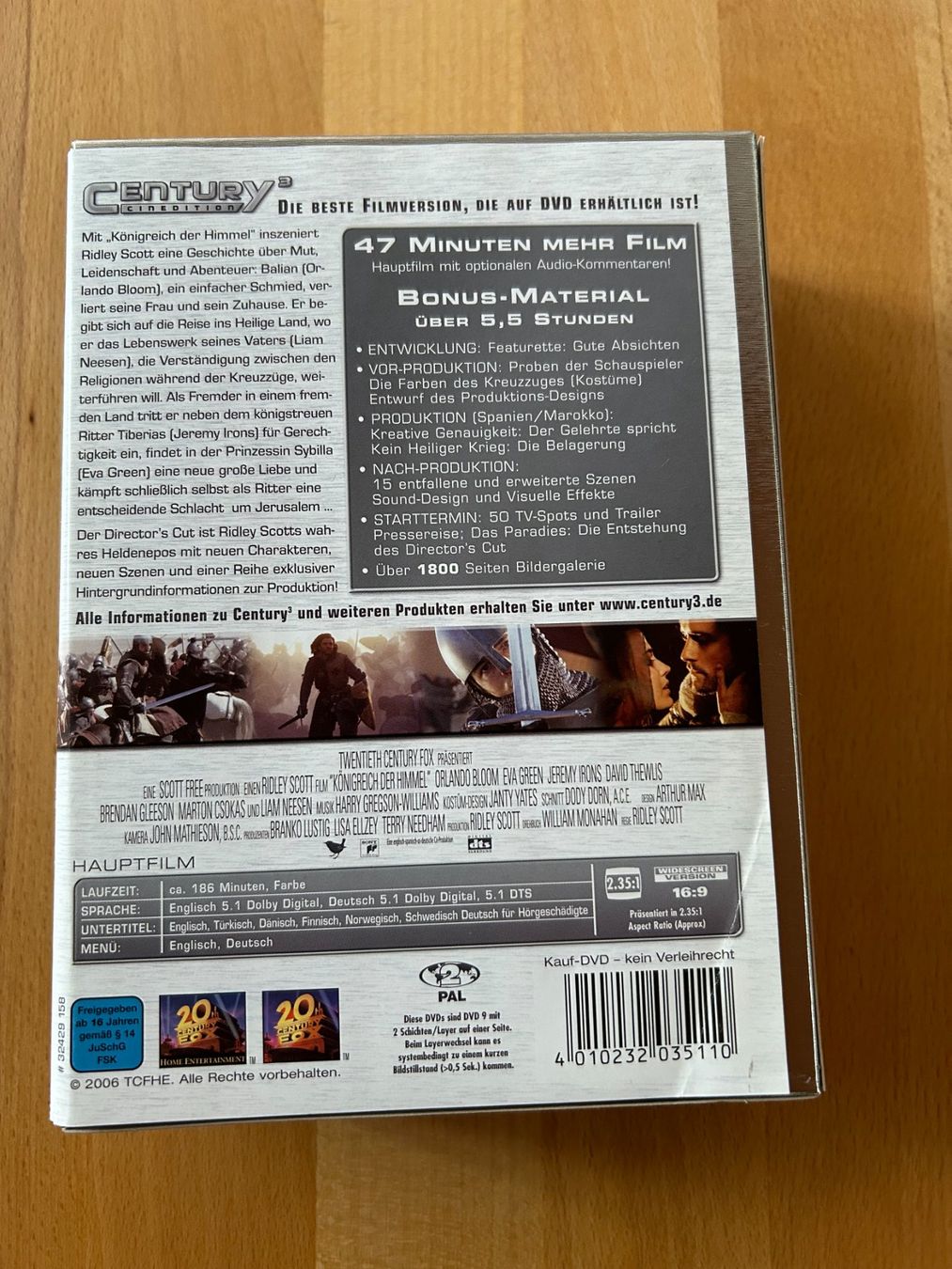 Tutti i DVDs: Königreich der Himmel (2005) - Ridley Scott – Usato da Bubikon venduto da cinerama01 1