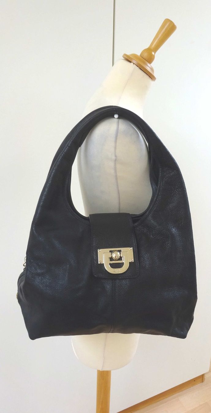 DKNY Borse da donna: DKNY - Leder Tasche - schwarz – Usato da Zofingen venduto da Justizia_01
