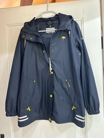 Regenjacke Schmuddelwedda dunkelblau Grösse M gebraucht