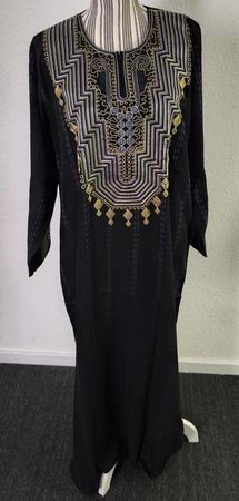 Kleid Arabisch in Schwarz