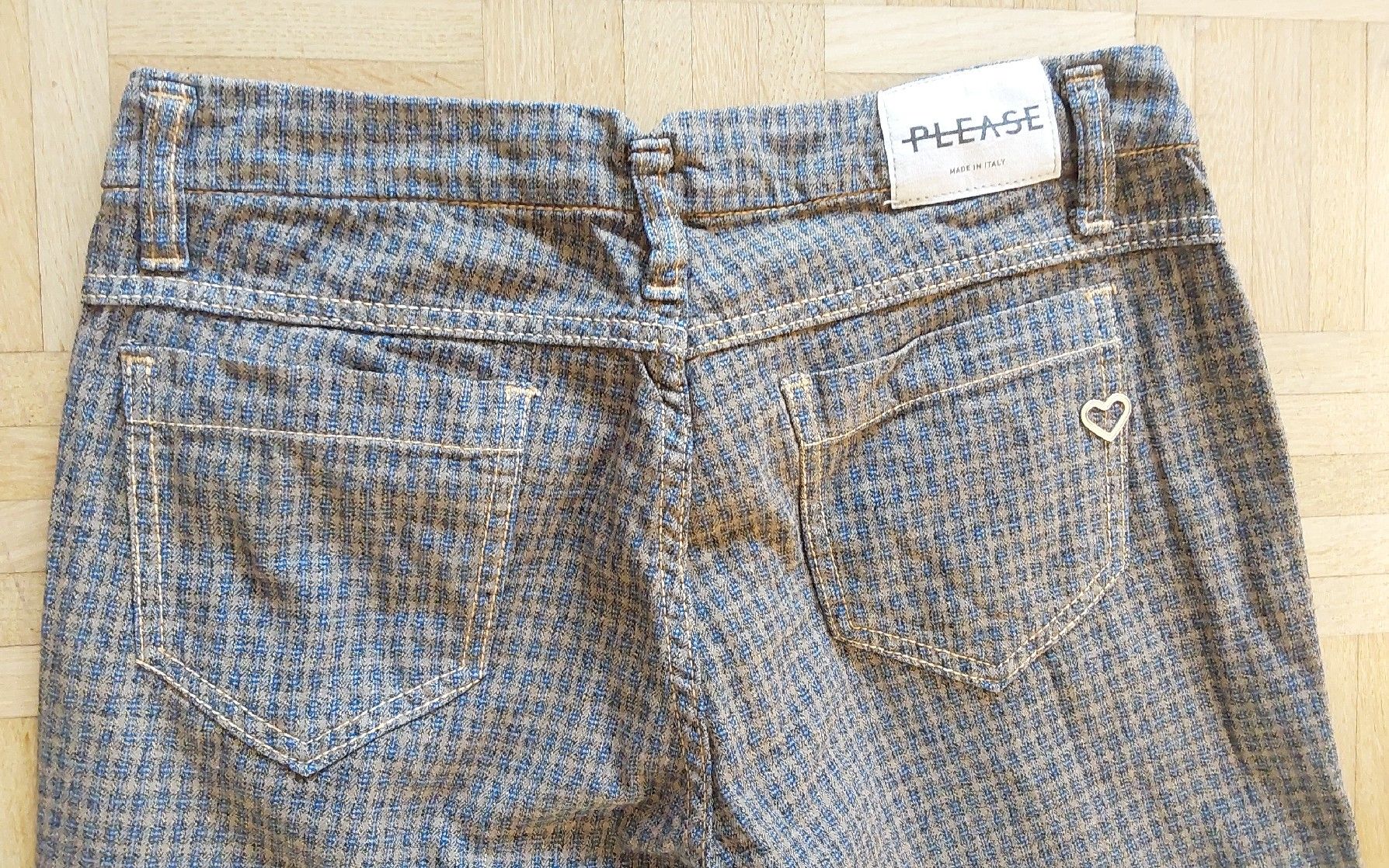 Please Jeans Pantaloni: Hose Please kariert S – Nuovo (secondo la descrizione) da Köniz venduto da scopello12 3