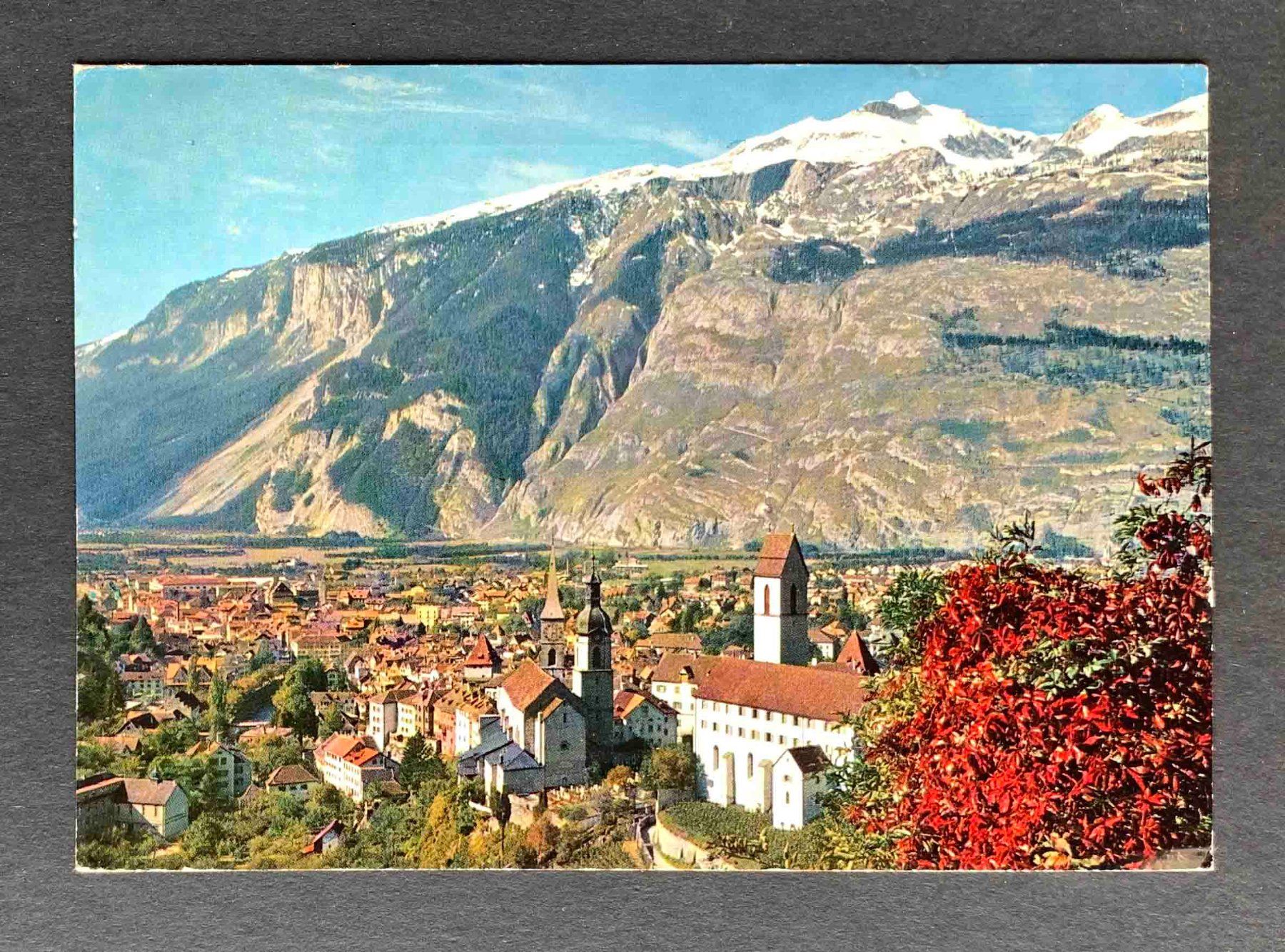 Cartoline postali: AK Chur mit Calanda – Usato da Goldau venduto da artelier1