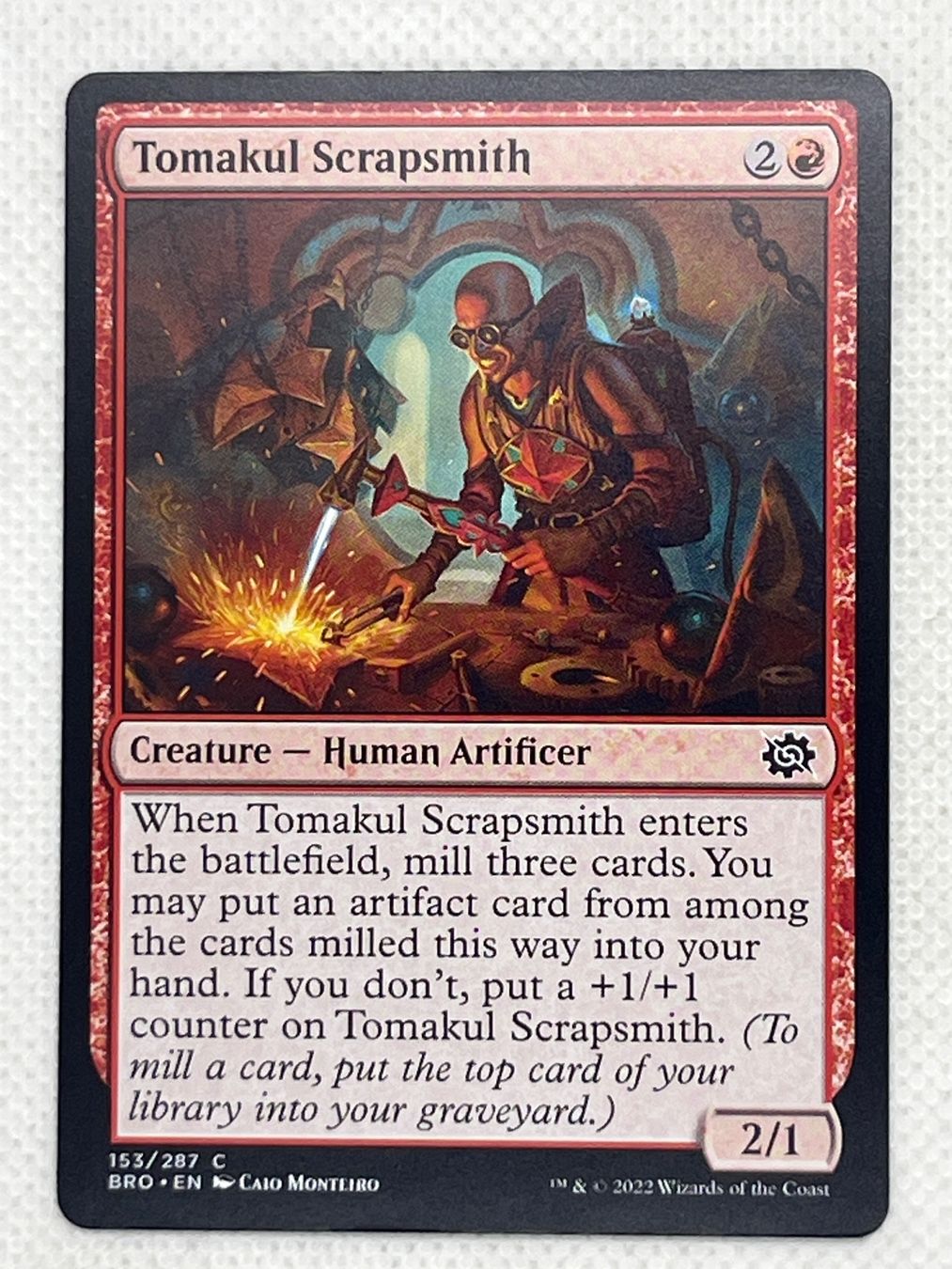 Magic The Gathering Sammelbilder & Trading cards: Magic the Gathering Tomakul Scrapsmith – Gebraucht aus Hinterkappelen von Kim1992