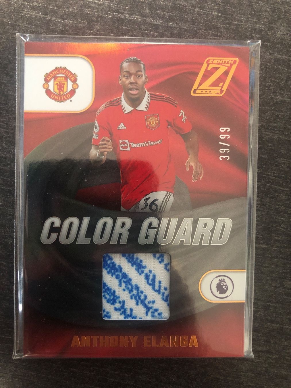 Topps Carte collezionabili: Panini Zenith Antjony Elanga Manchester Utd. Patch 39/99 – Usato da Wangenried venduto da Garagara