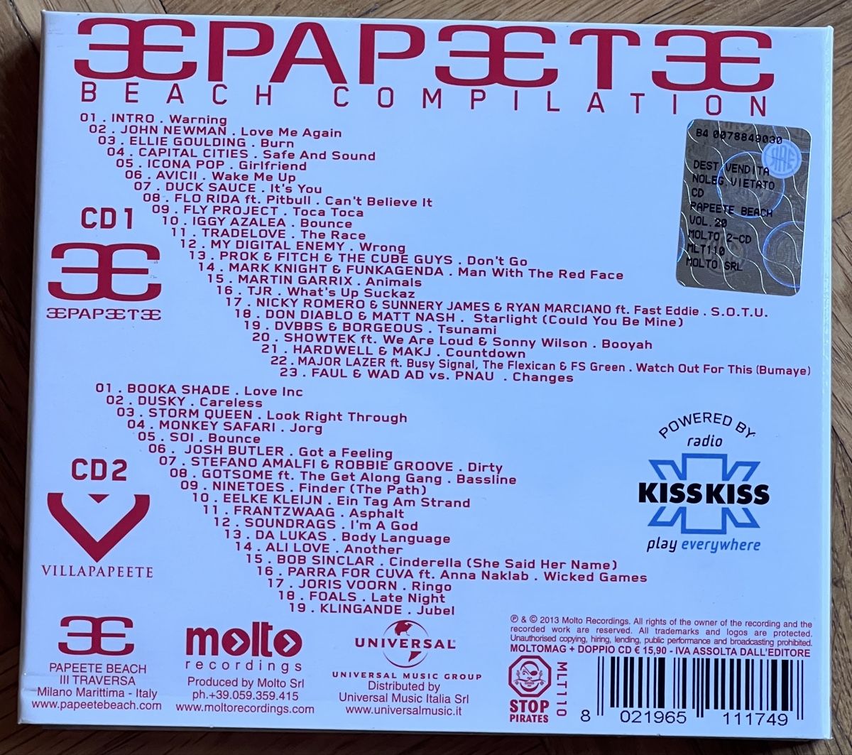 CDs: Papeete Beach Compilation Vol 20 – Gebraucht aus Dino von ani_ypr9 3