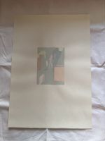 Kleines Aquarell abstrakt