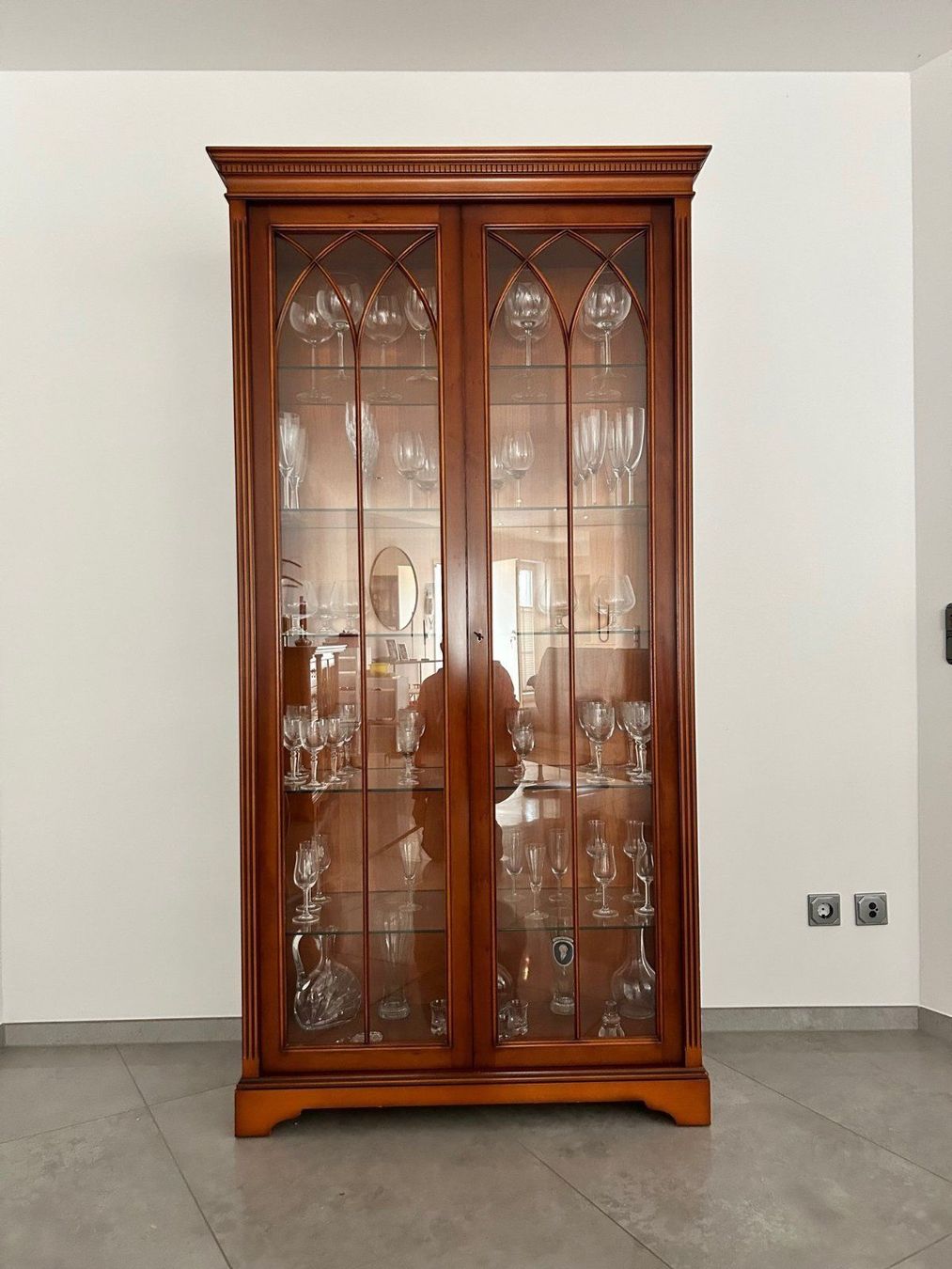Vetrine: Vitrine Eibe Biedermeier Empire Stilmöbel England + Versand – Usato da Gemünden venduto da GEUENWALD 9