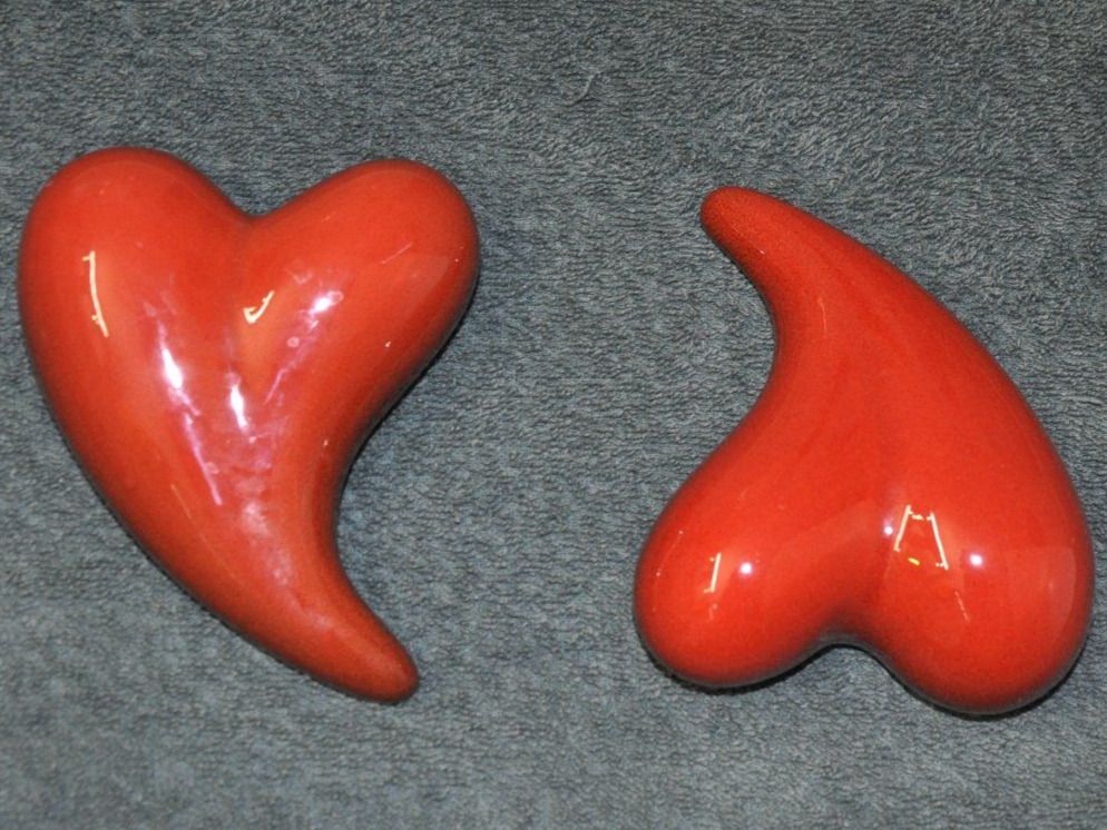 Tutte le decorazioni: rote Keramikherzen Geschenk – Usato da Oberrüti venduto da ELALL 1