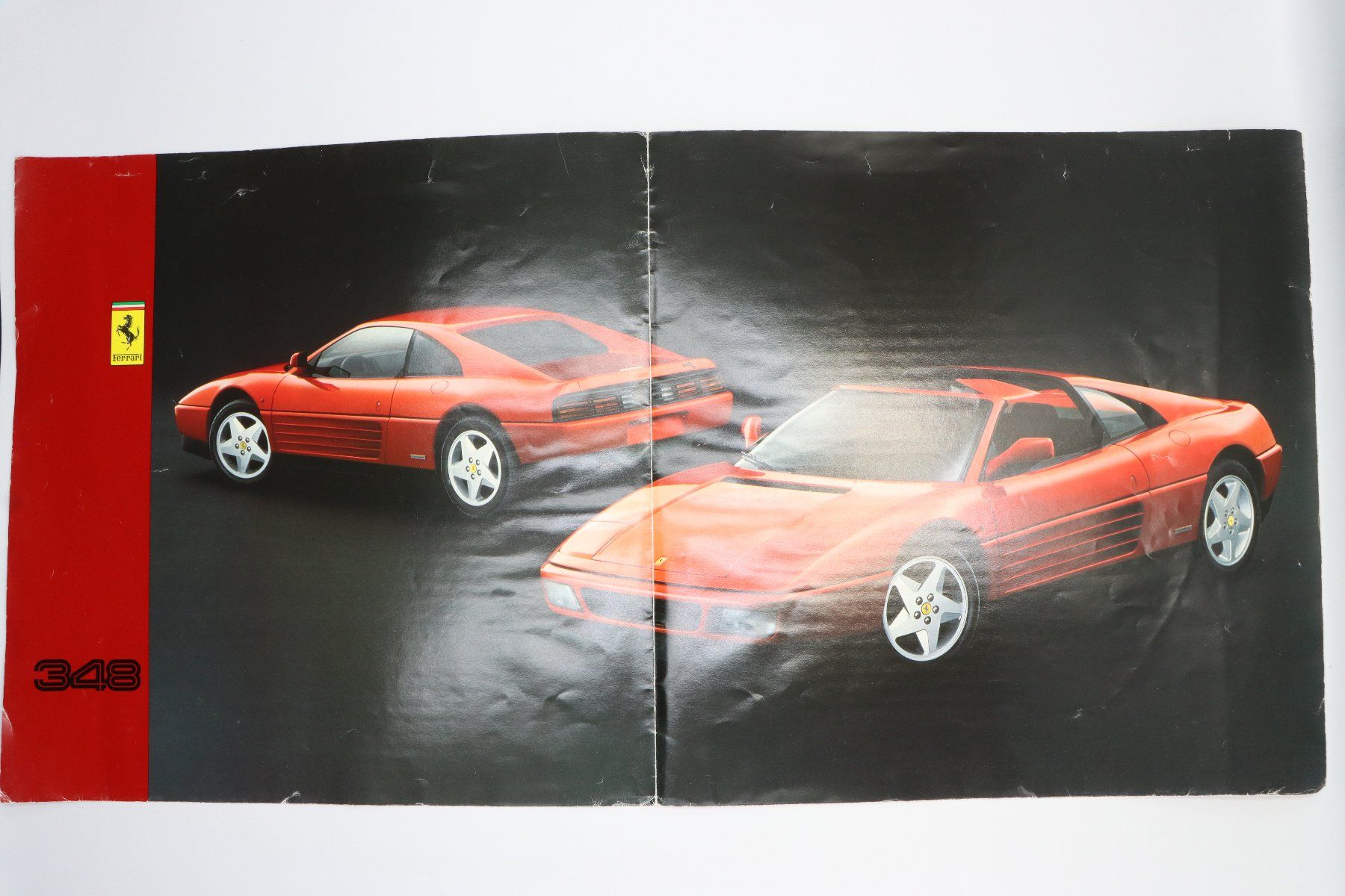 Ferrari Documenti: Ferrari 348 1990 Prospekt – Usato da Bühl b.Aarberg venduto da Collectorpassions 2