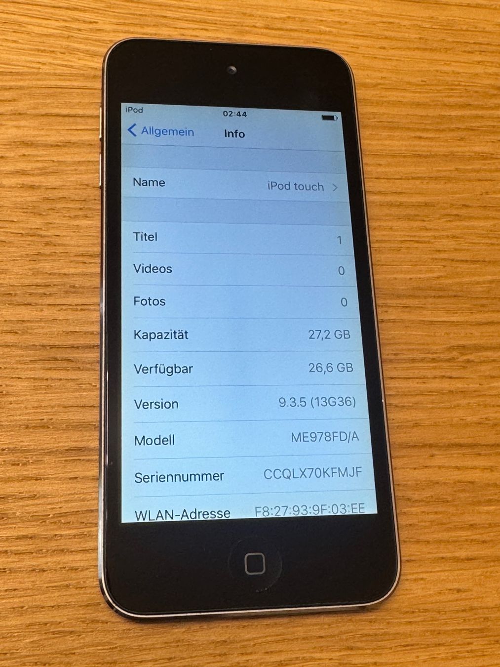 Apple Lettore multimediale portatile: iPod Touch 5th gen – Usato da Zollikofen venduto da lagavulin03 2