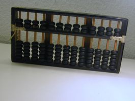 ABACUS RECHENSCHIEBER vintage aus CHINA