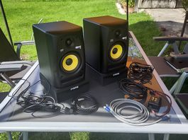 KRK Rokit RPG 5 Monitore inkl. Kabel