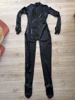 Latex Ganzkörperanzug mit Händen und Füßen NEU Gr. XL Black
