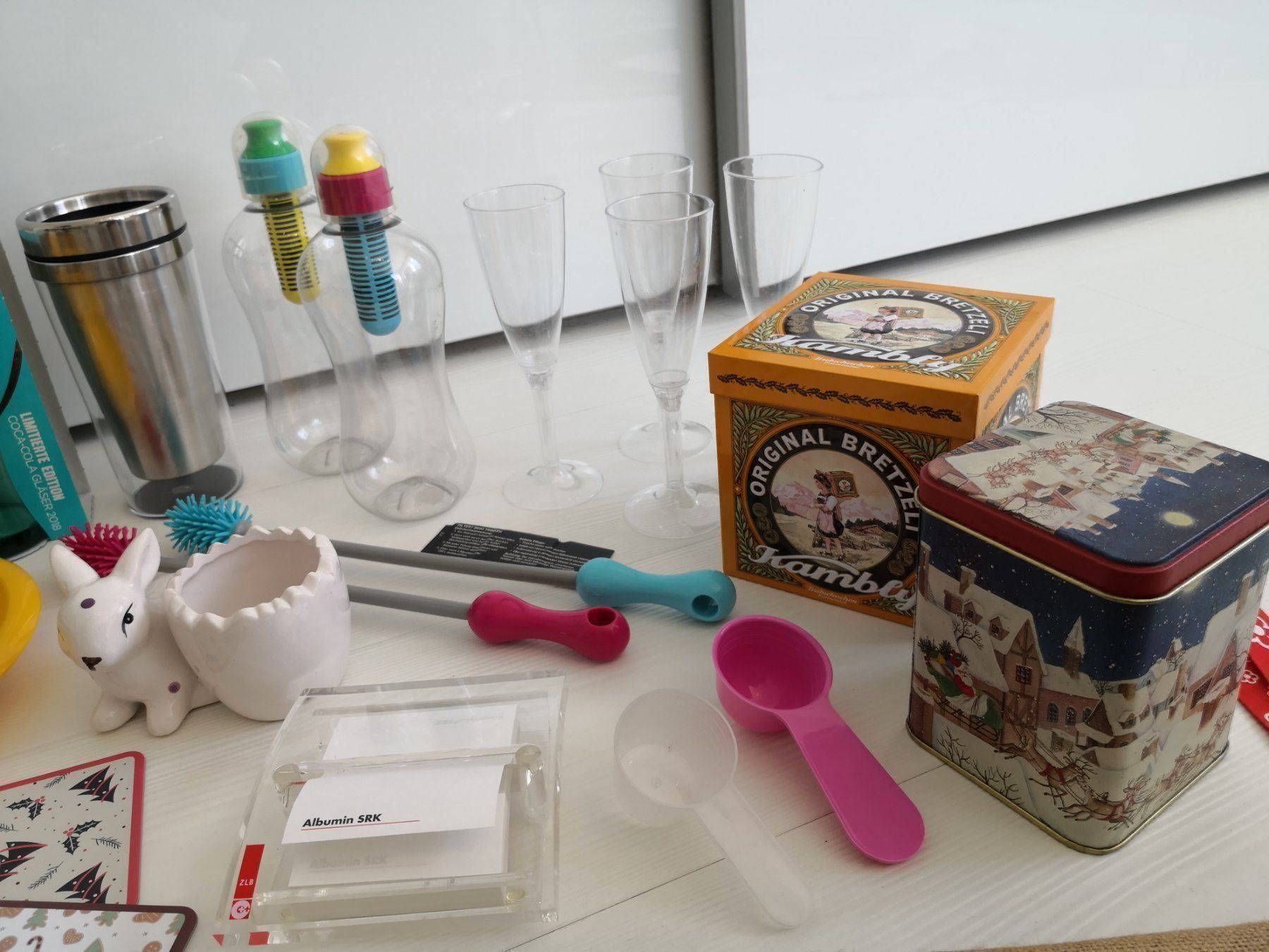 Borracce & Thermos: 🤩216 STK: BUBBLE FLASCHEN & PUTZSTAB & CO. – Nuovo e nell'imballaggio originale da Olten venduto da Naja-Twins-Twins 7