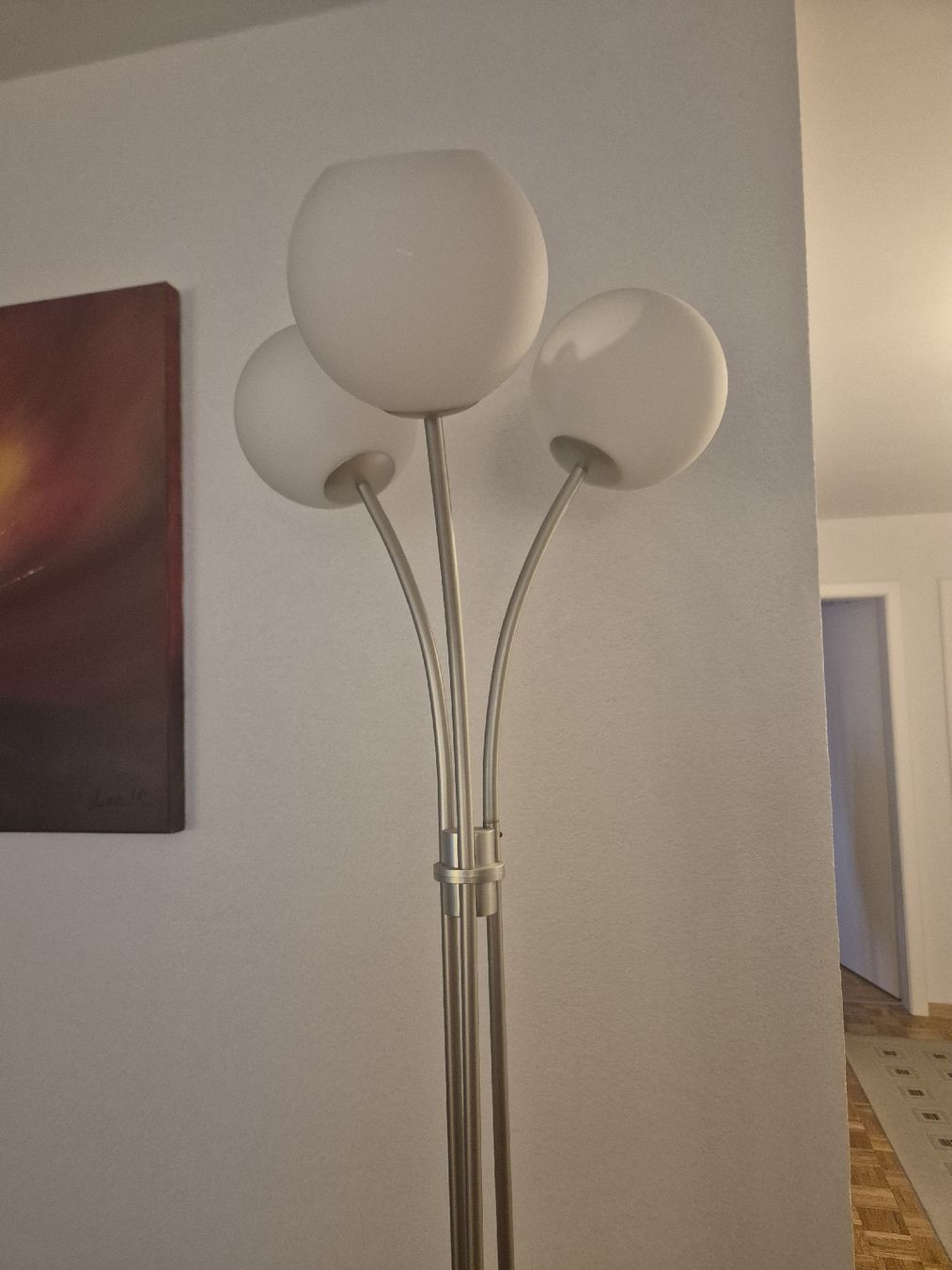 Lampade: Lampadaire design à 3 lumières – Usato da La Tour-de-Peilz venduto da Taliade 2